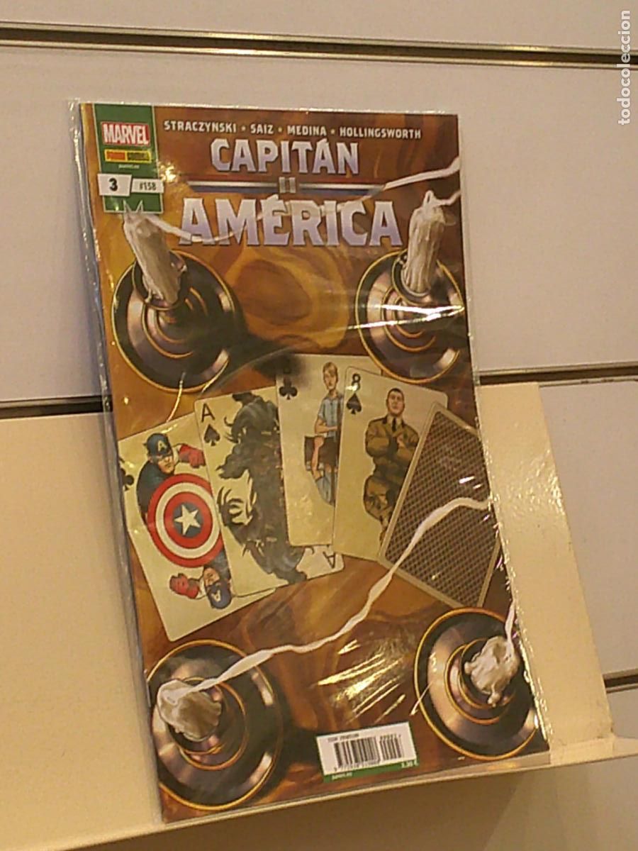 C&oacute;mics: CAPITAN AMERICA N&ordm; 3-158 MARVEL - PANINI - Foto 1
