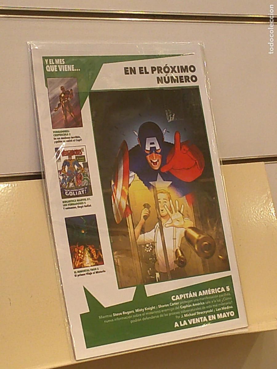 C&oacute;mics: CAPITAN AMERICA N&ordm; 4-159 MARVEL - PANINI - Foto 2
