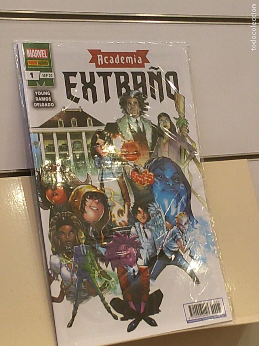 C&oacute;mics: ACADEMIA EXTRA&Ntilde;O N&ordm; 1 SEP 20 MARVEL - PANINI - Foto 1