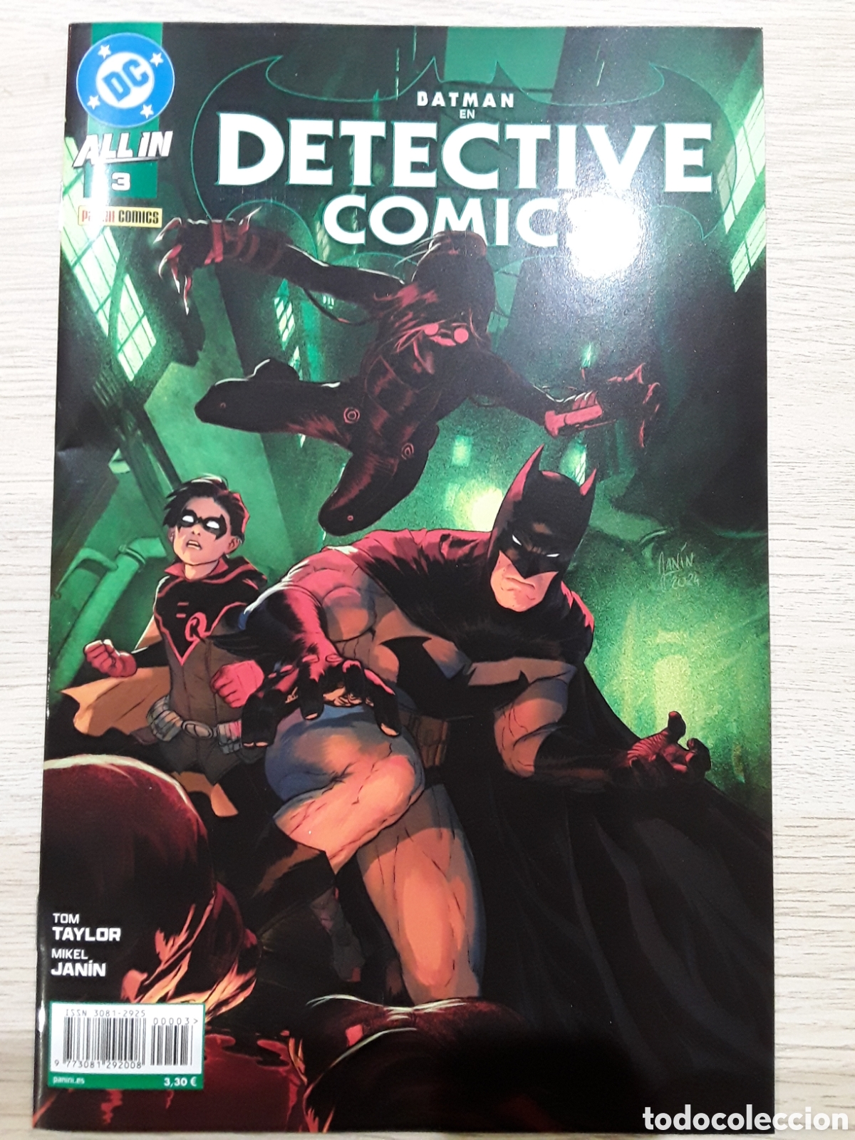 C&oacute;mics: All in Batman detective comics 3 - Taylor, Jan&iacute;n - Panini / DC - Foto 1