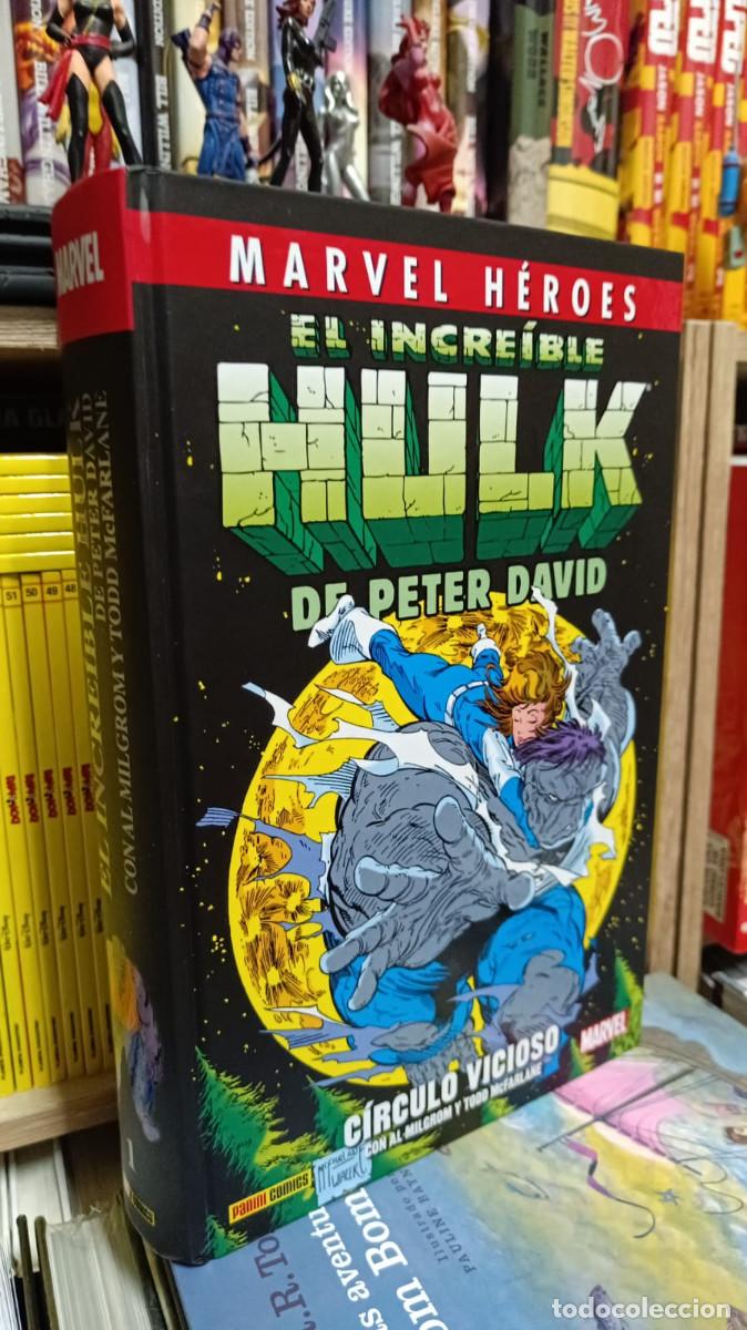 C&oacute;mics: MARVEL HEROES N&ordm; 106 EL INCREIBLE HULK DE PETER DAVID N&ordm; 1 CIRCULO VICIOSO - PANINI - Foto 1