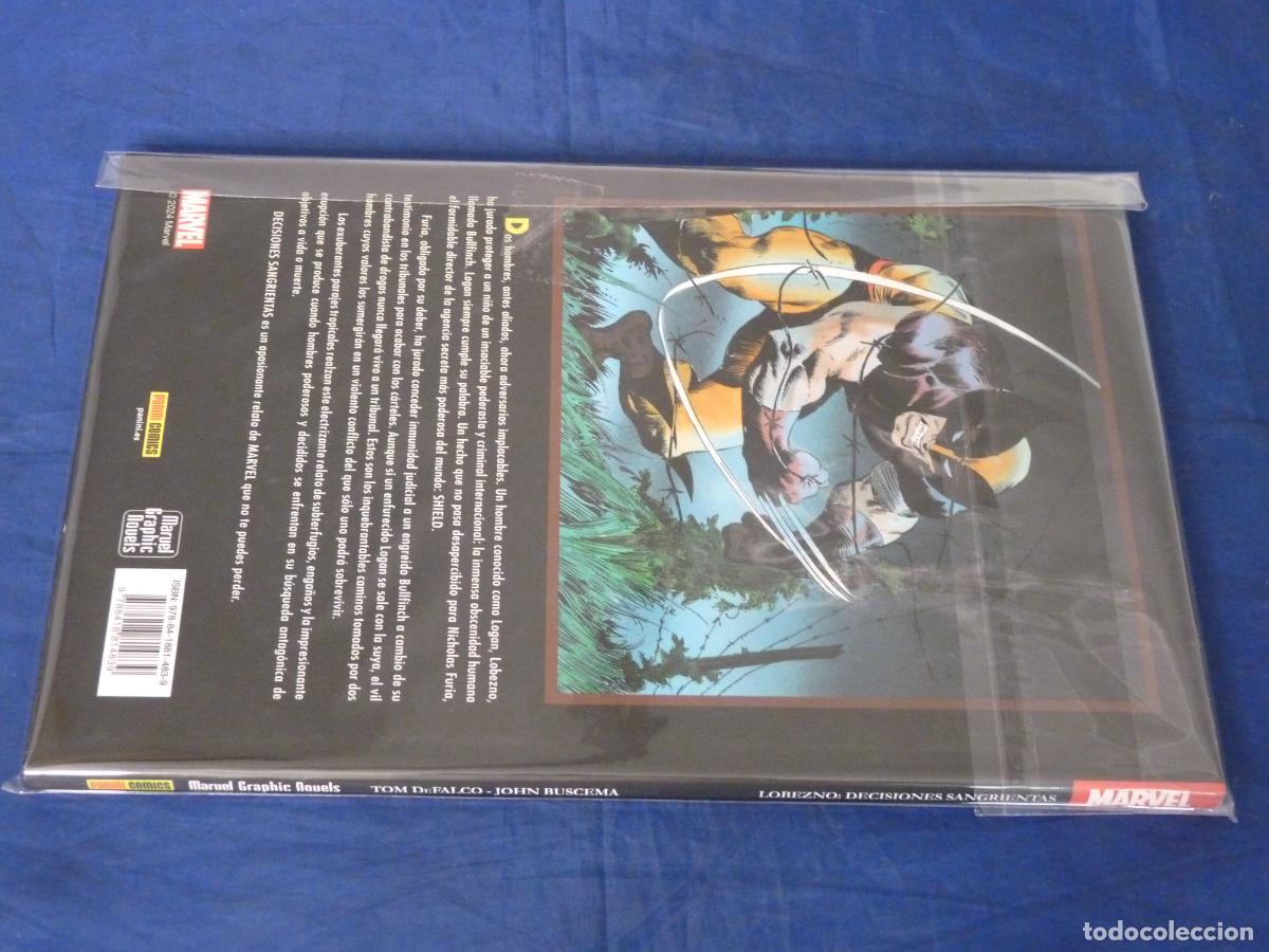 C&oacute;mics: Marvel Graphic Lobezno Decisiones Sangrientas OREFSLL - Foto 2