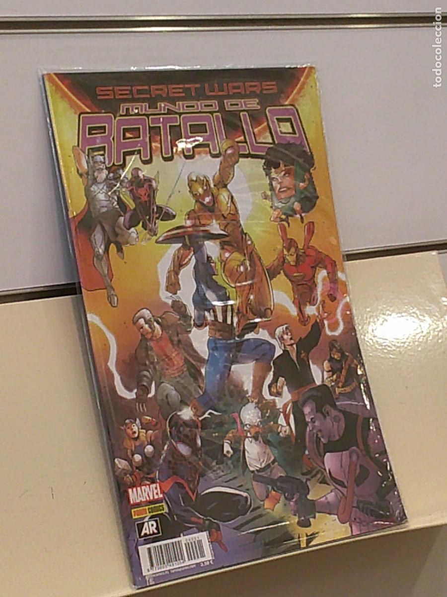 C&oacute;mics: MUNDO DE BATALLA N&ordm; 1 SECRET WARS MARVEL - PANINI - Foto 1