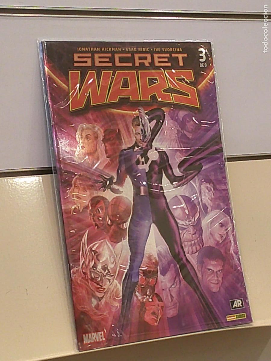 C&oacute;mics: SECRET WARS N&ordm; 3 DE 9 MARVEL - PANINI - Foto 1