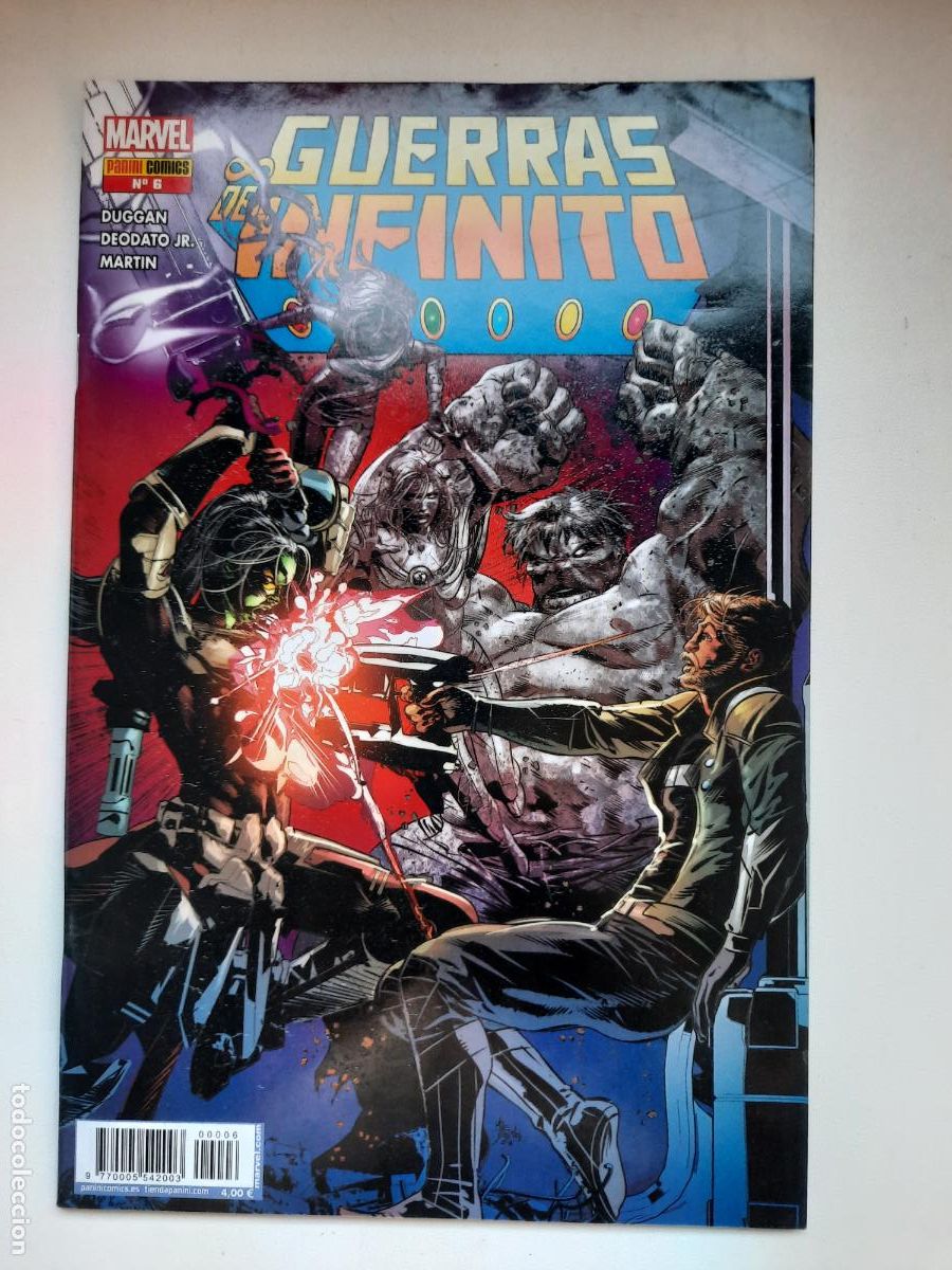 C&oacute;mics: GUERRAS DEL INFINITO N&ordm; 6 - ED. PANINI - Foto 1