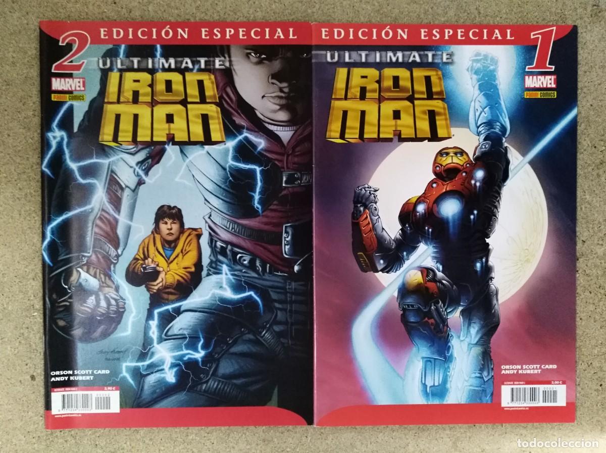 C&oacute;mics: Ultimate Iron Man.Edicion Especial.Completa. 2 Comics.Marvel.Panini - Foto 1