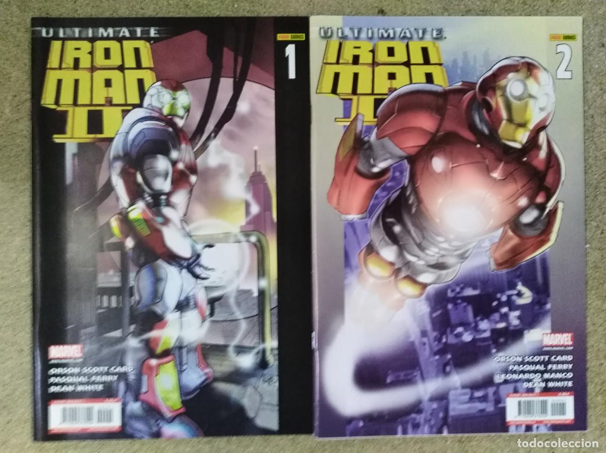 C&oacute;mics: Ultimate Iron Man II.Completa. 2 Comics.Marvel.Panini - Foto 1