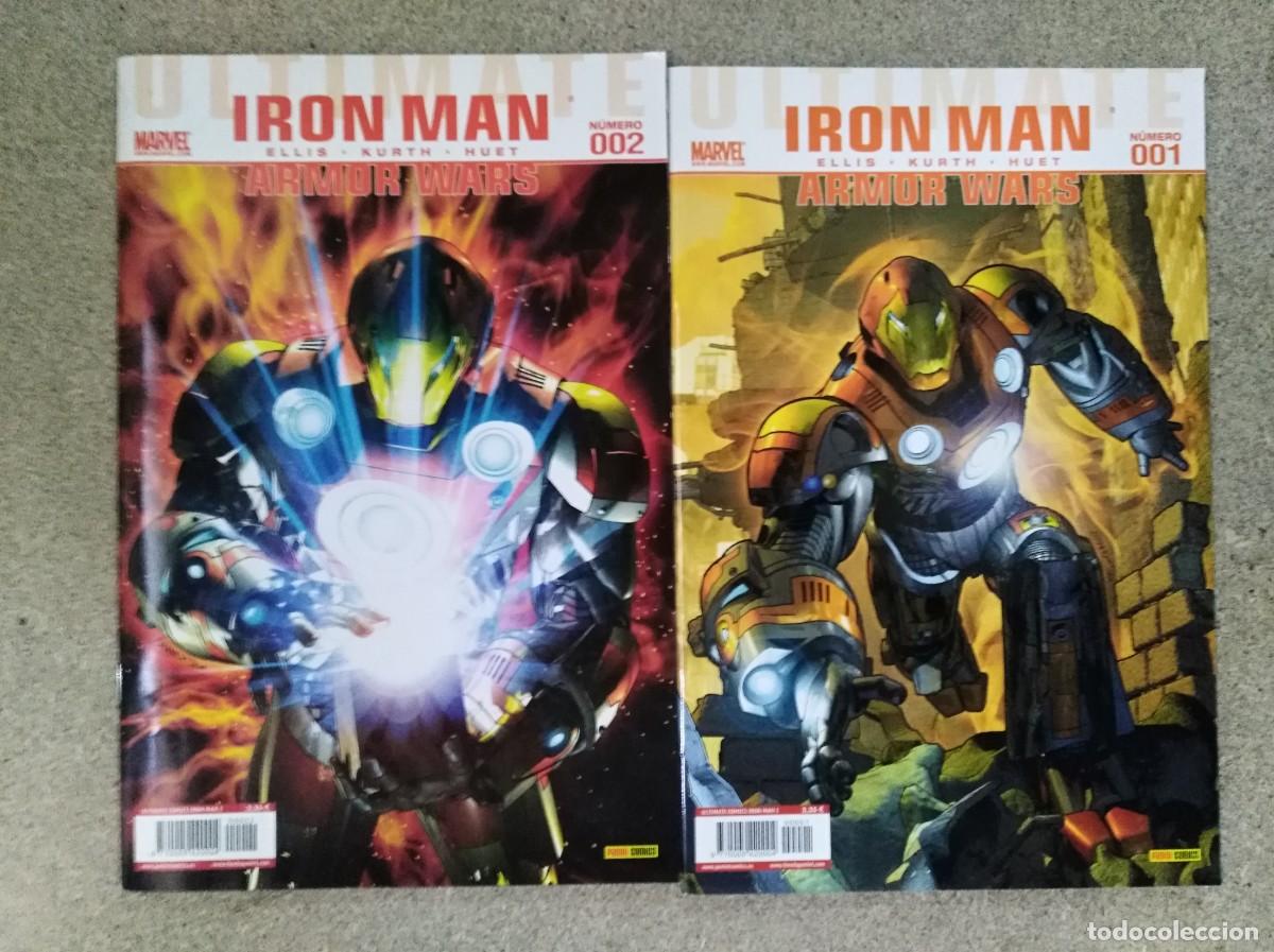 C&oacute;mics: Ultimate Iron Man.Armor Wars.Completa. 2 Comics.Marvel.Panini - Foto 1