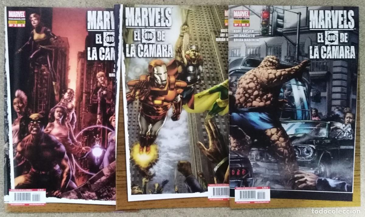 C&oacute;mics: Marvels.El Ojo De La Camara.Completa. 3 Comics.Marvel.Panini - Foto 1