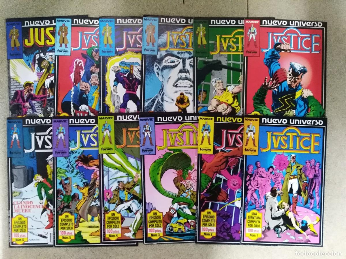 C&oacute;mics: Justice.Nuevo Universo.Completa. 12 Comics.Marvel.Forum - Foto 1