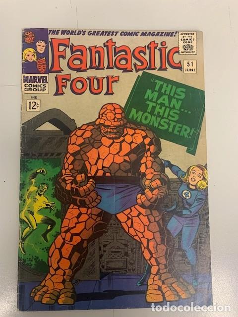 C&oacute;mics: FANTASTIC FOUR #51 ORIGINAL usa - Foto 1