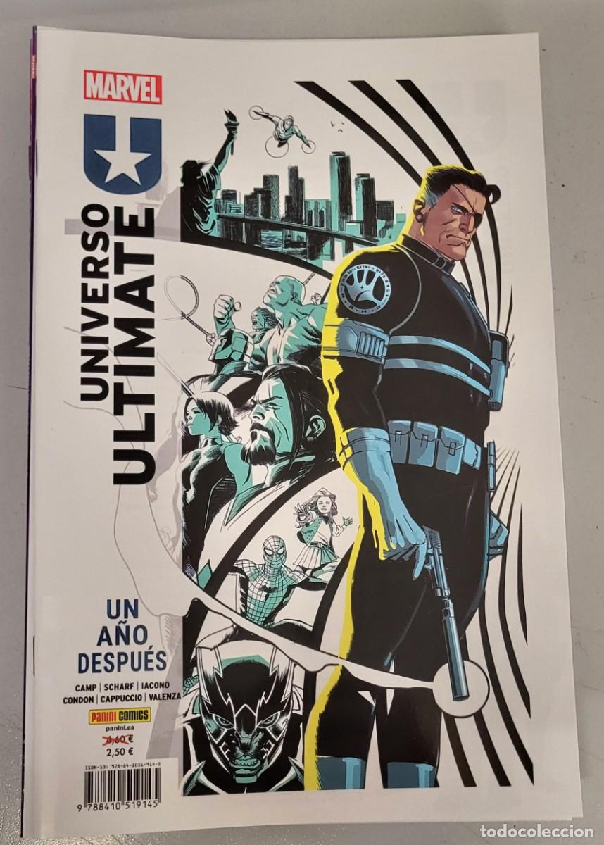 C&oacute;mics: UNIVERSO ULTIMATE UN A&Ntilde;O DESPUES / CAMP - SCHARF / MARVEL - PANINI - Foto 1