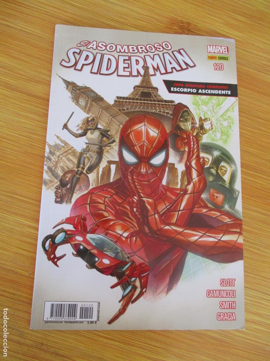 C&oacute;mics: MARVEL-EL ASOMBROSO SPIDERMAN, N&ordm;. 120- PANINI - Foto 1