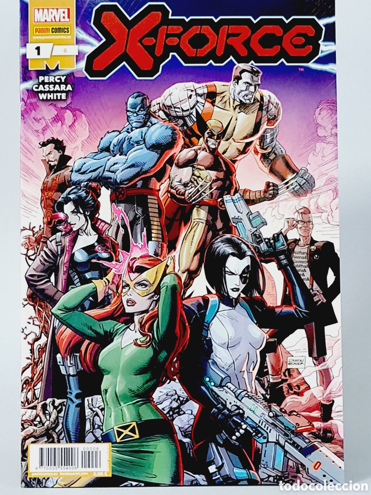 C&oacute;mics: C&Oacute;MIC DE KIOSCO X FORCE 6 PANINI MARVEL 1 FEBRERO 2020 - Foto 1