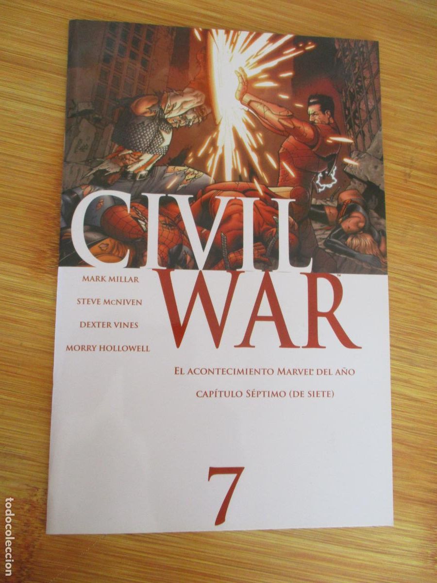 C&oacute;mics: MARVEL- CIVIL WAR N&ordm;. 7-PANINI - Foto 1
