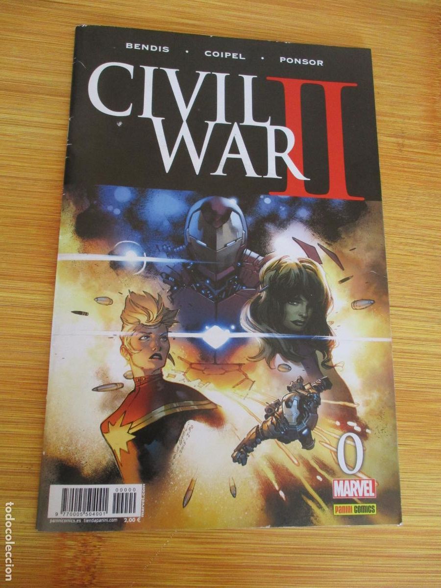 C&oacute;mics: MARVEL- CIVIL WAR II N&ordm;.0 -PANINI- - Foto 1