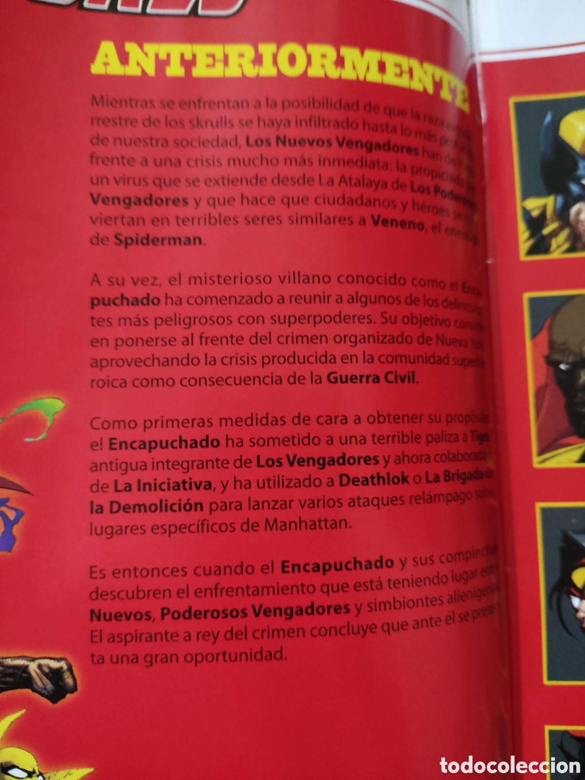 C&oacute;mics: 8 c&oacute;mics Los nuevos vengadores edici&oacute;n especial - Foto 4