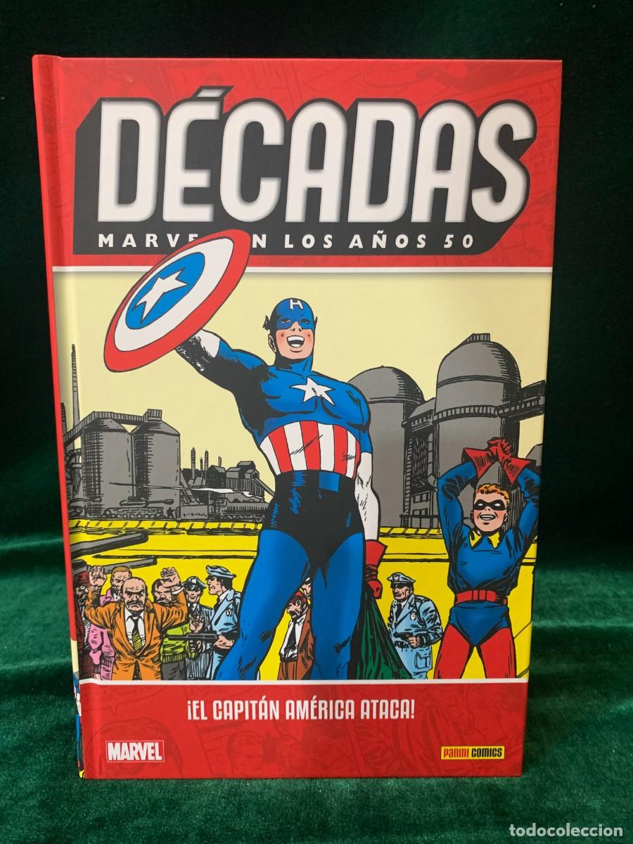 C&oacute;mics: COMICS; &laquo; MARVEL EN LOS 50 &raquo; EL CAPIT&Aacute;N AM&Eacute;RICA ATACA - PANINI - Foto 1