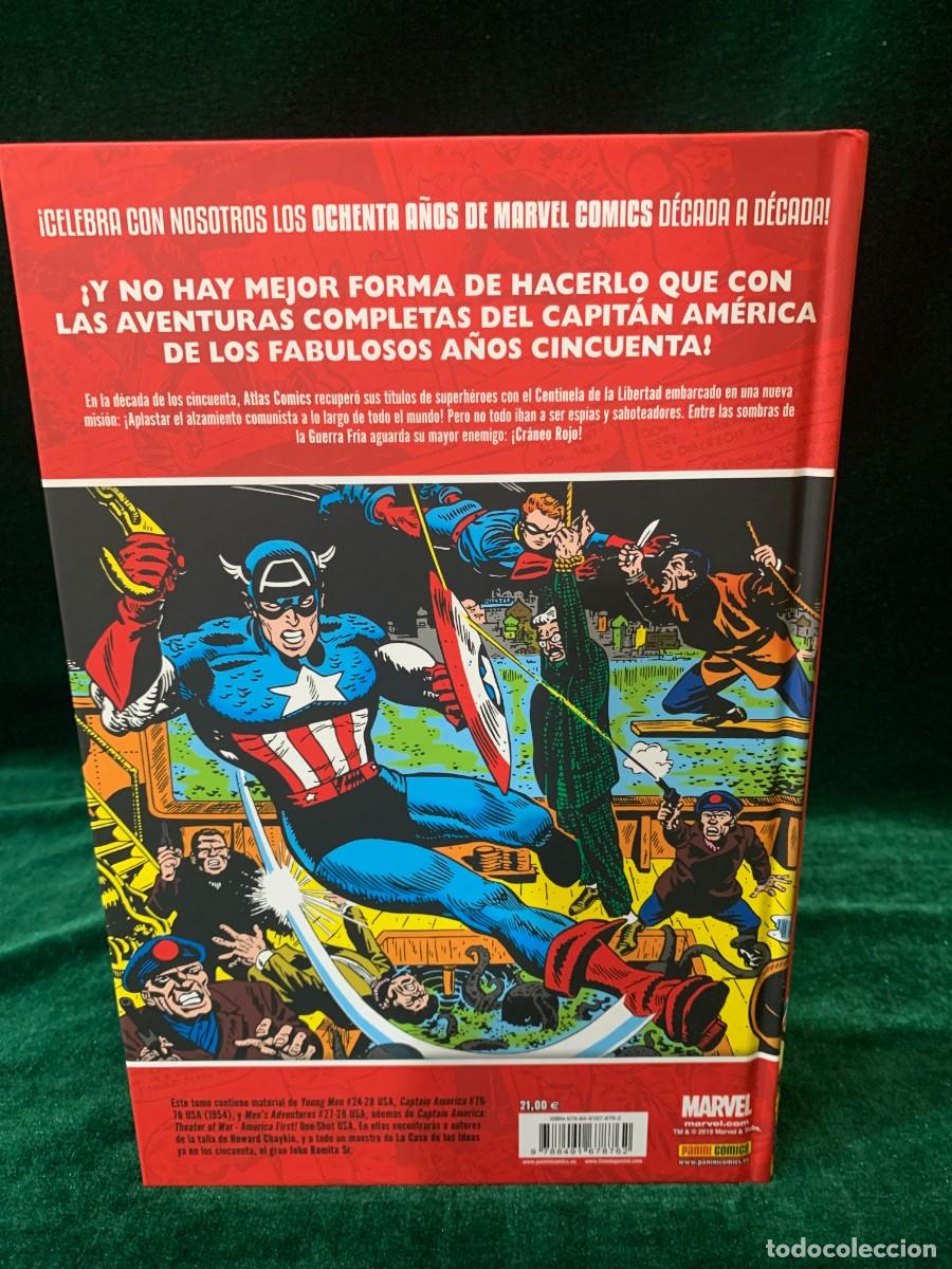 C&oacute;mics: COMICS; &laquo; MARVEL EN LOS 50 &raquo; EL CAPIT&Aacute;N AM&Eacute;RICA ATACA - PANINI - Foto 3