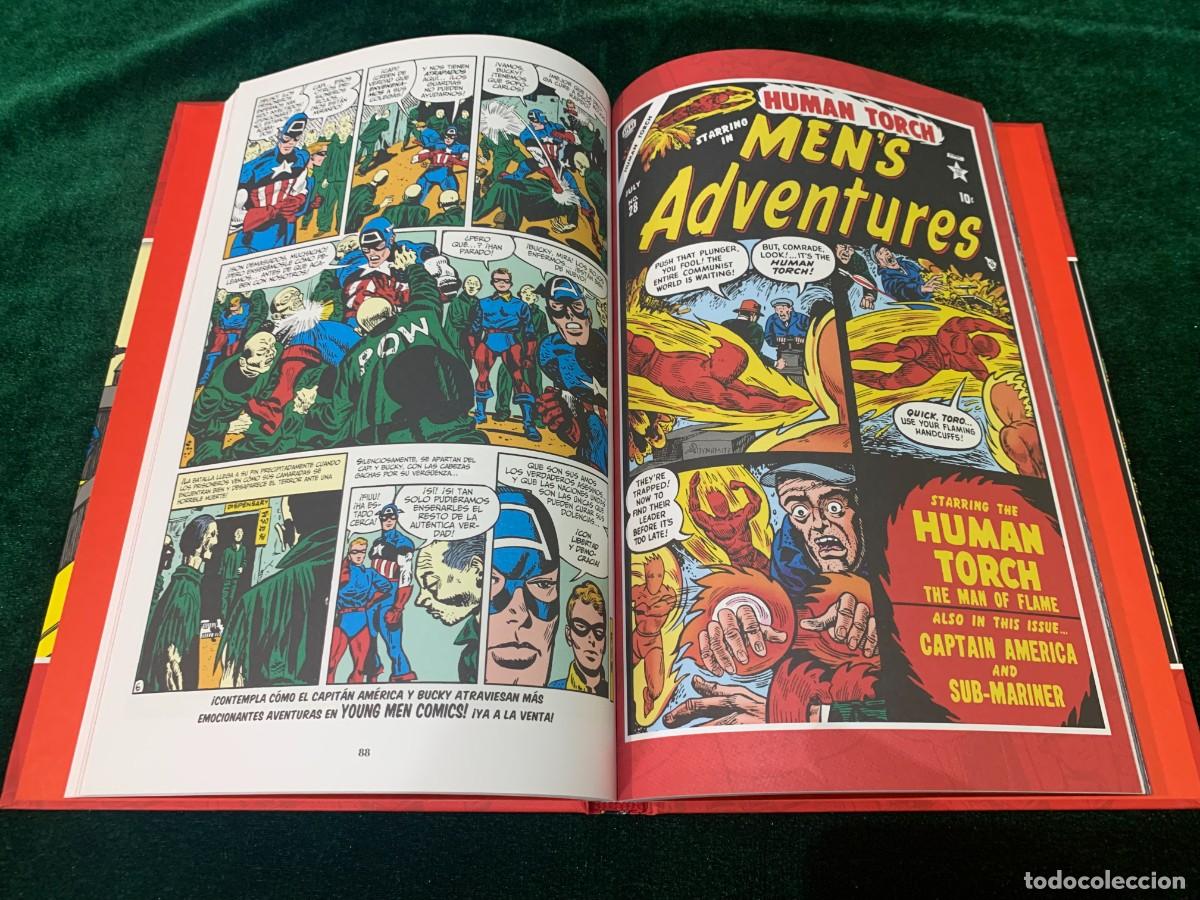 C&oacute;mics: COMICS; &laquo; MARVEL EN LOS 50 &raquo; EL CAPIT&Aacute;N AM&Eacute;RICA ATACA - PANINI - Foto 4