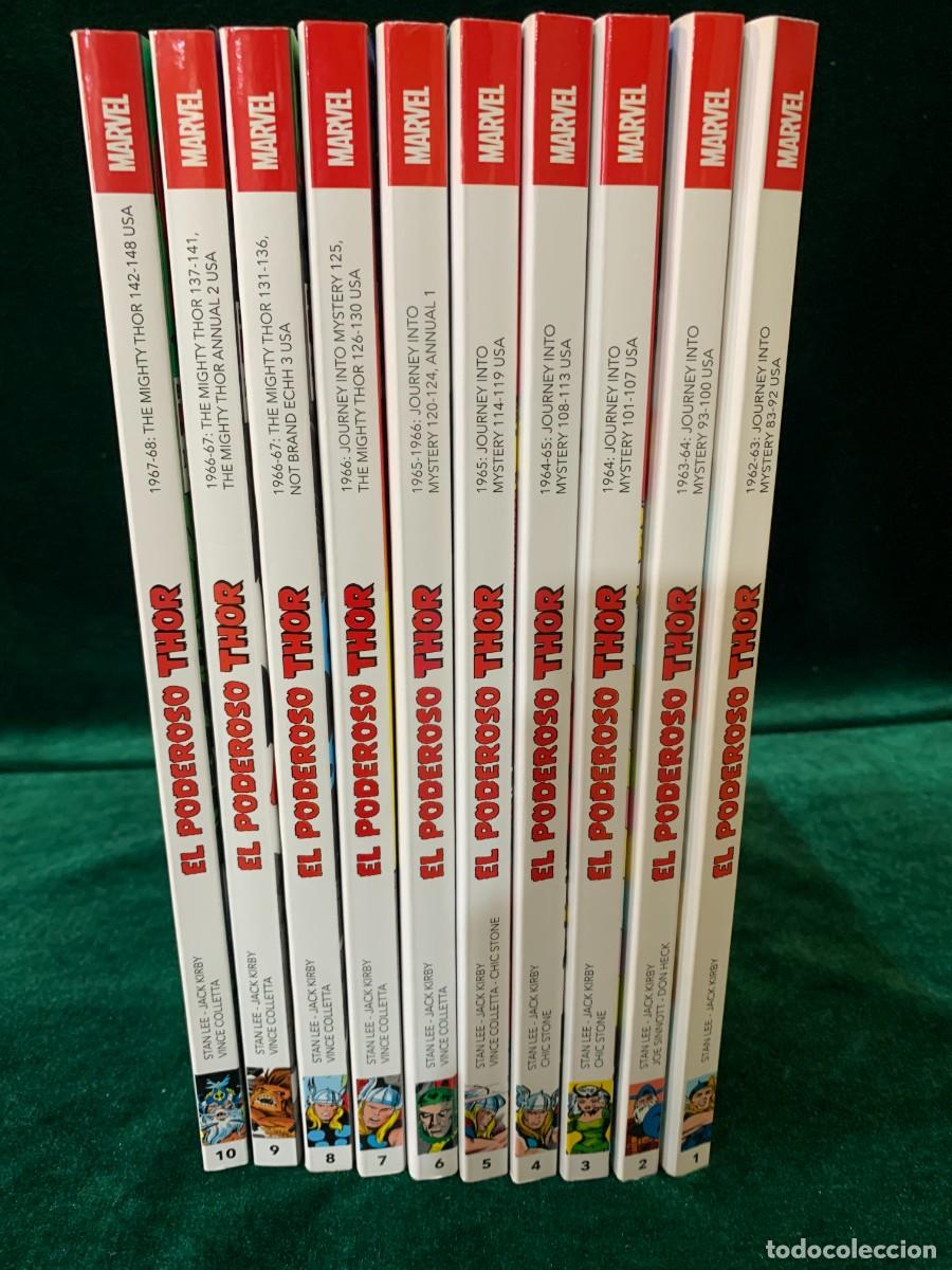 C&oacute;mics: COMICS; &laquo; THOR &raquo; LOTE BIBLIOTECA MARVEL N&Uacute;MEROS 1 AL 10 - Foto 2