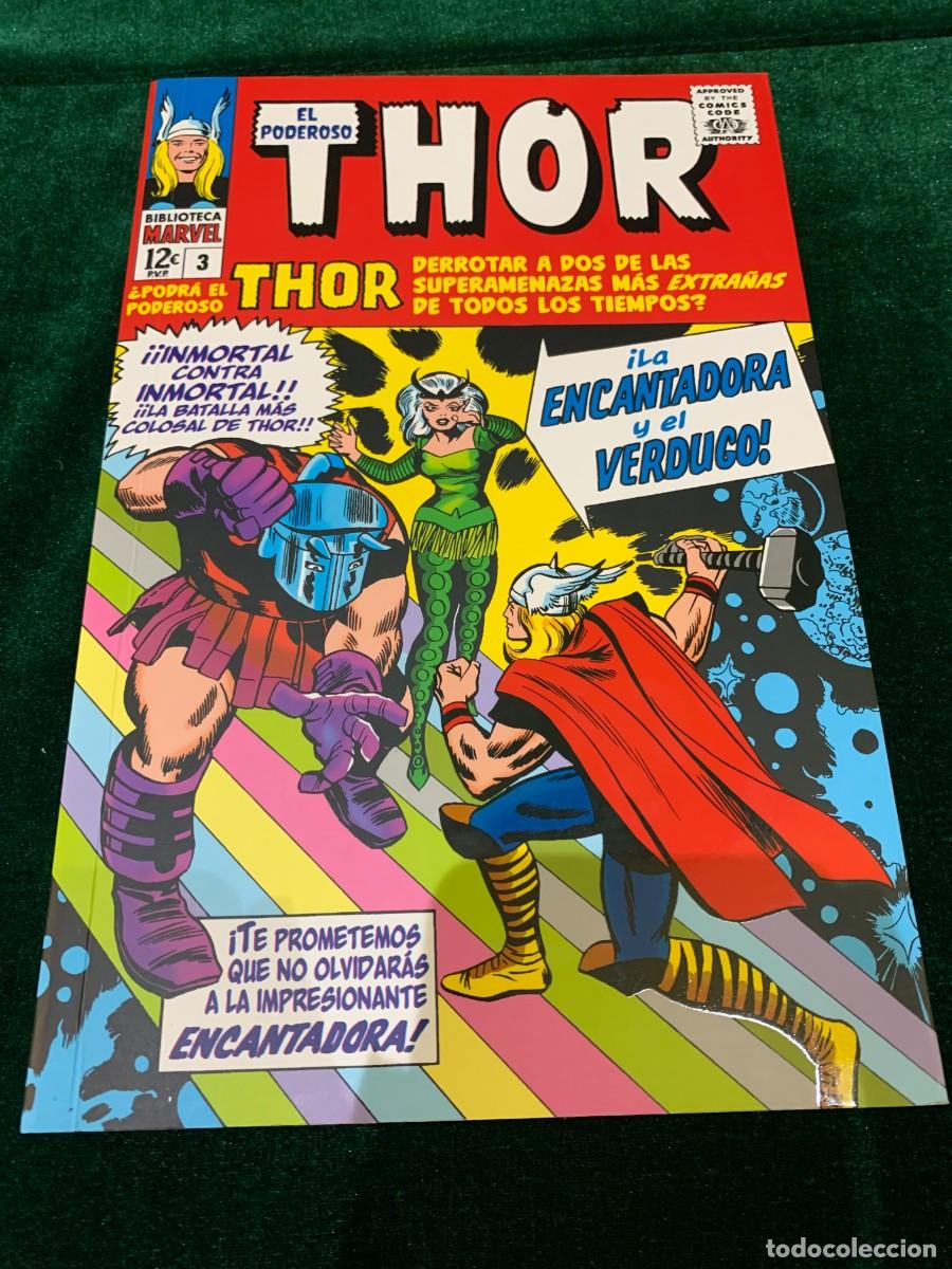 C&oacute;mics: COMICS; &laquo; THOR &raquo; LOTE BIBLIOTECA MARVEL N&Uacute;MEROS 1 AL 10 - Foto 5