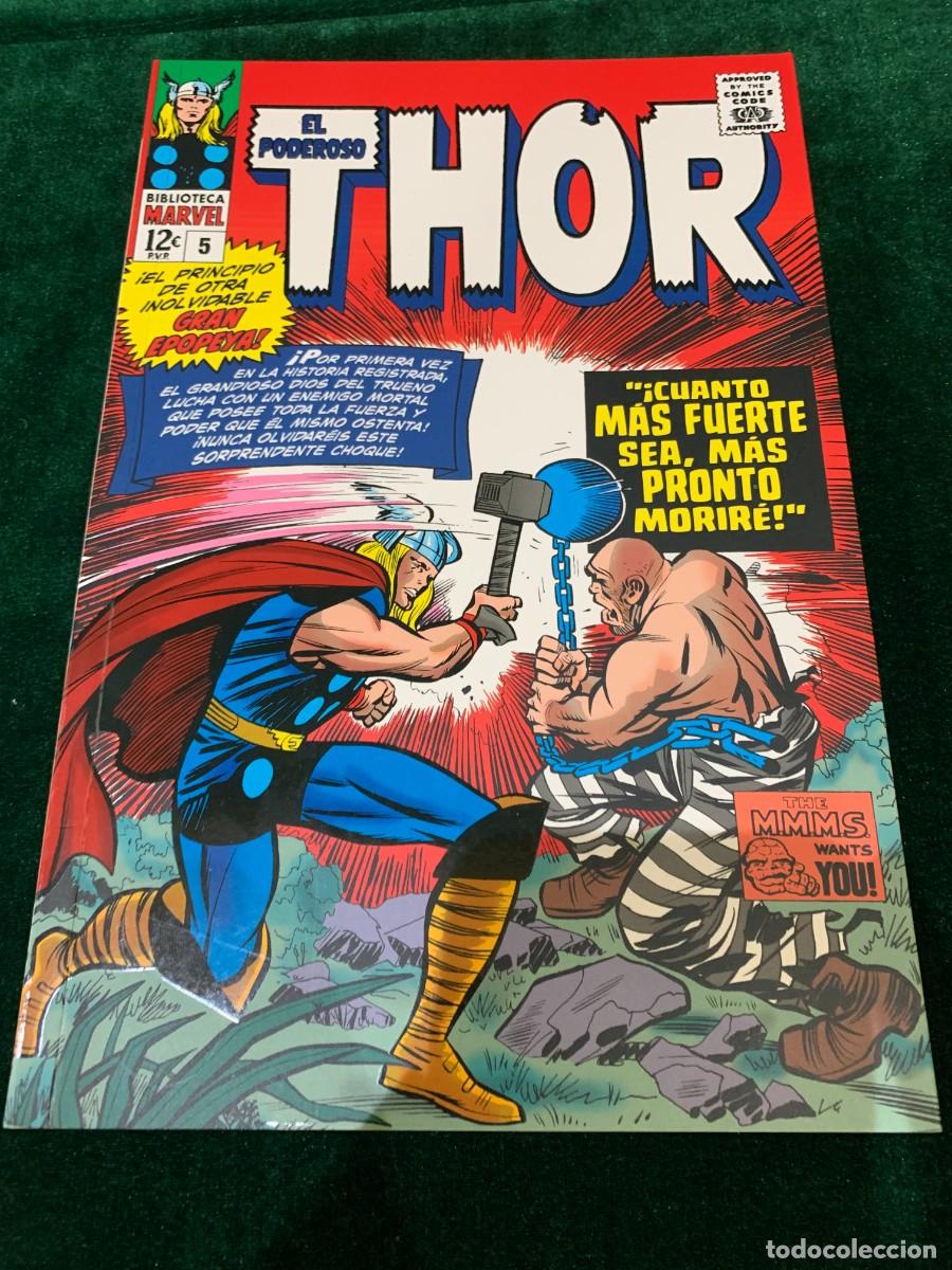 C&oacute;mics: COMICS; &laquo; THOR &raquo; LOTE BIBLIOTECA MARVEL N&Uacute;MEROS 1 AL 10 - Foto 7