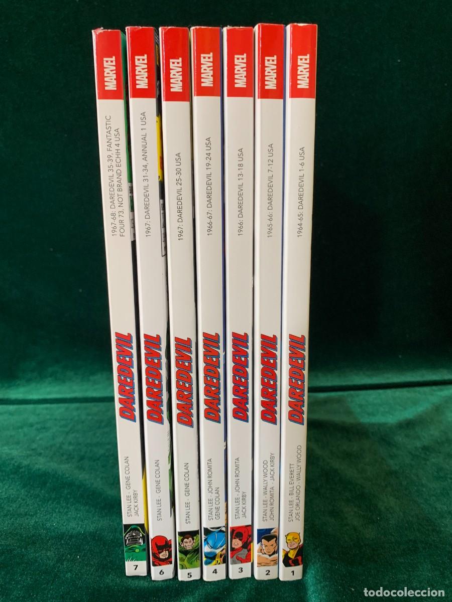 C&oacute;mics: COMICS; &laquo; DAREDEVIL &raquo; LOTE BIBLIOTECA MARVEL N&Uacute;MEROS 1 AL 07 - Foto 1