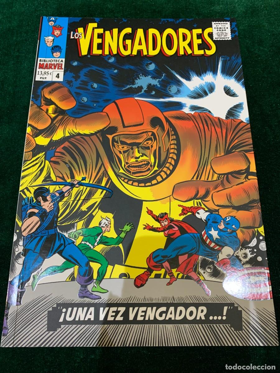 C&oacute;mics: COMICS; &laquo; LOS VENGADORES &raquo; LOTE BIBLIOTECA MARVEL N&Uacute;MEROS 1 AL 09 - Foto 5