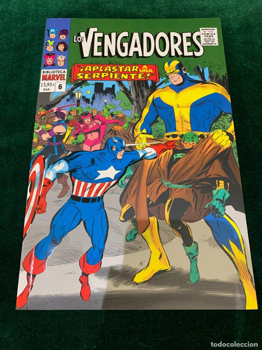 C&oacute;mics: COMICS; &laquo; LOS VENGADORES &raquo; LOTE BIBLIOTECA MARVEL N&Uacute;MEROS 1 AL 09 - Foto 7