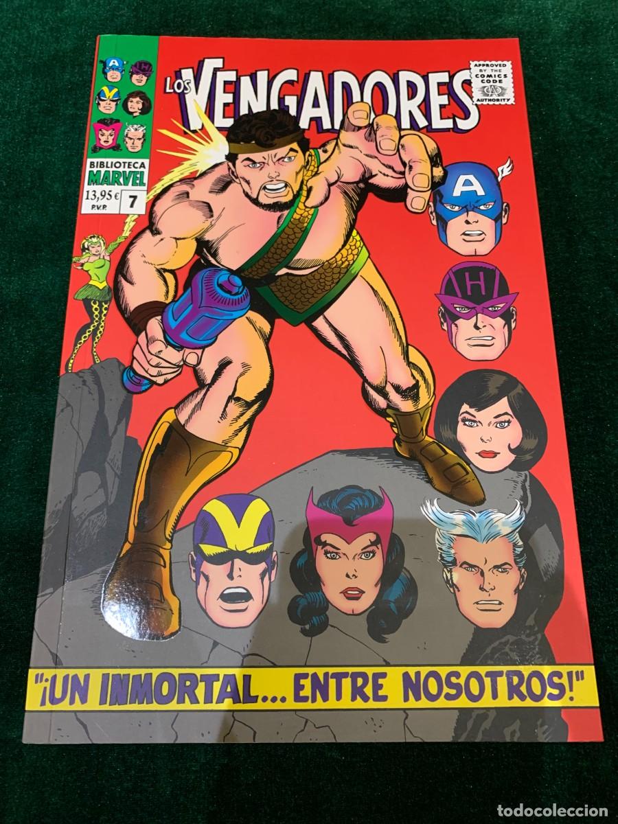 C&oacute;mics: COMICS; &laquo; LOS VENGADORES &raquo; LOTE BIBLIOTECA MARVEL N&Uacute;MEROS 1 AL 09 - Foto 8