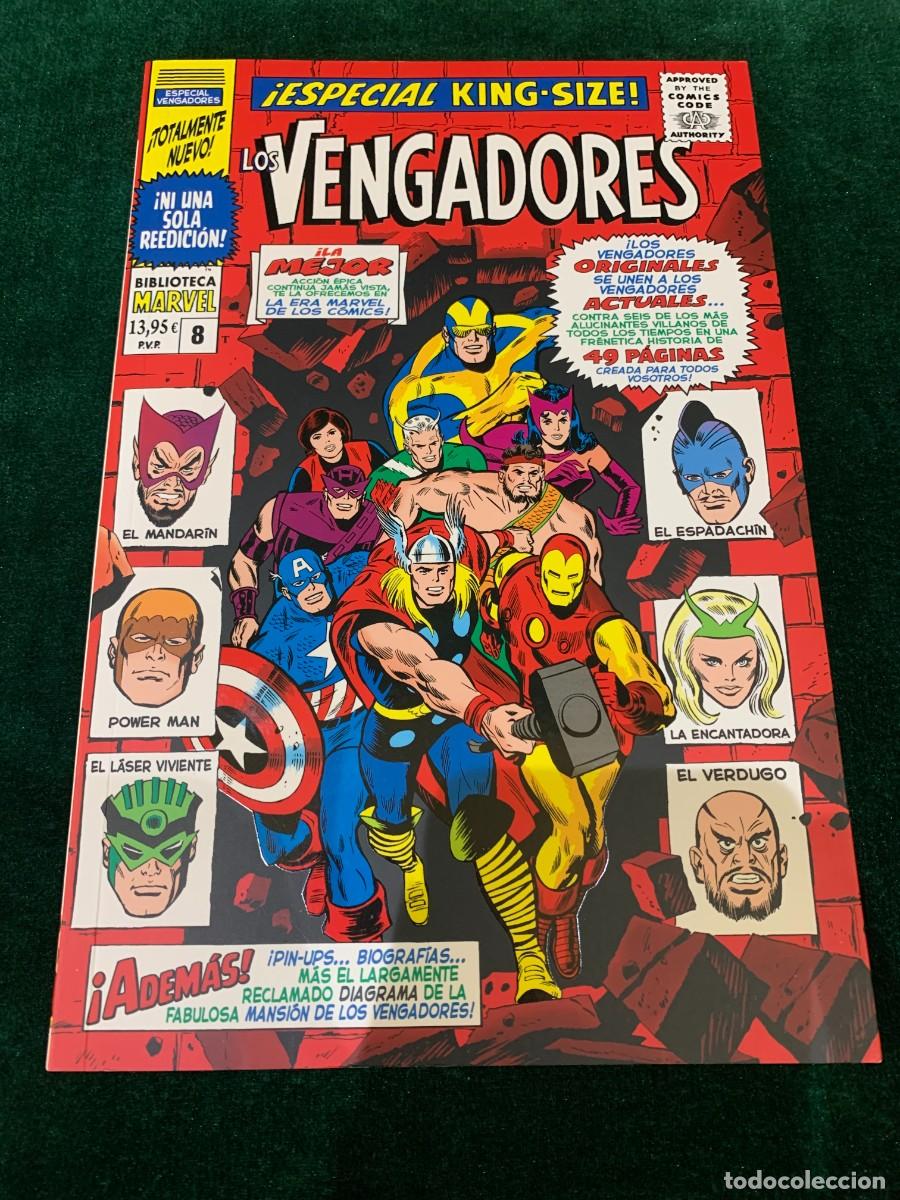 C&oacute;mics: COMICS; &laquo; LOS VENGADORES &raquo; LOTE BIBLIOTECA MARVEL N&Uacute;MEROS 1 AL 09 - Foto 9