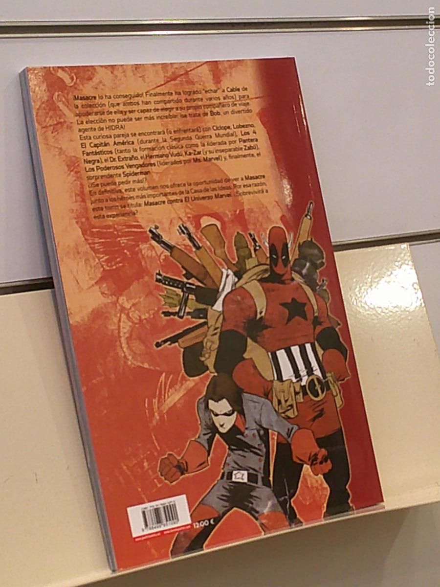 C&oacute;mics: HEROES MARVEL MASACRE CONTRA EL UNIVERSO MARVEL - PANINI - Foto 2