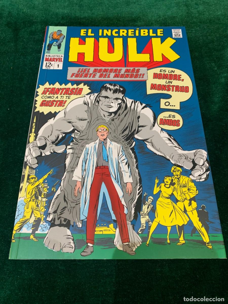 C&oacute;mics: COMICS; &laquo; HULK &raquo; LOTE BIBLIOTECA MARVEL N&Uacute;MEROS 1 AL 05 - Foto 1