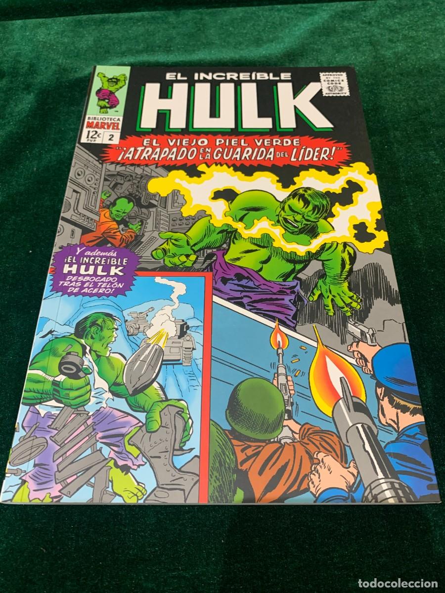 C&oacute;mics: COMICS; &laquo; HULK &raquo; LOTE BIBLIOTECA MARVEL N&Uacute;MEROS 1 AL 05 - Foto 2