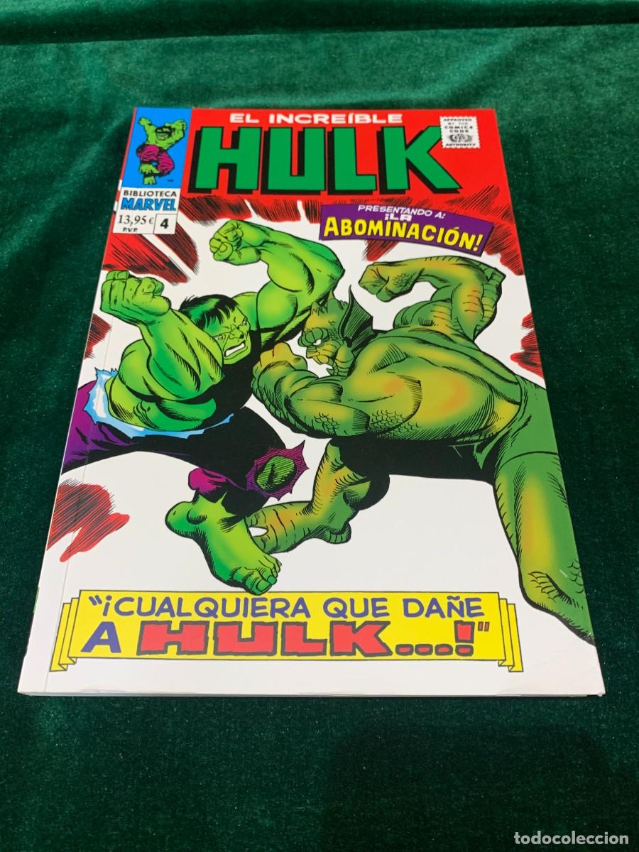 C&oacute;mics: COMICS; &laquo; HULK &raquo; LOTE BIBLIOTECA MARVEL N&Uacute;MEROS 1 AL 05 - Foto 4