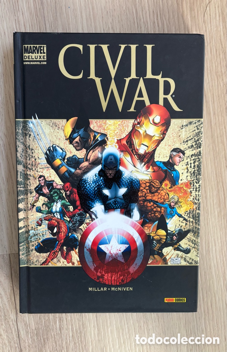 C&oacute;mics: Marvel Deluxe Civil War panini - Foto 1