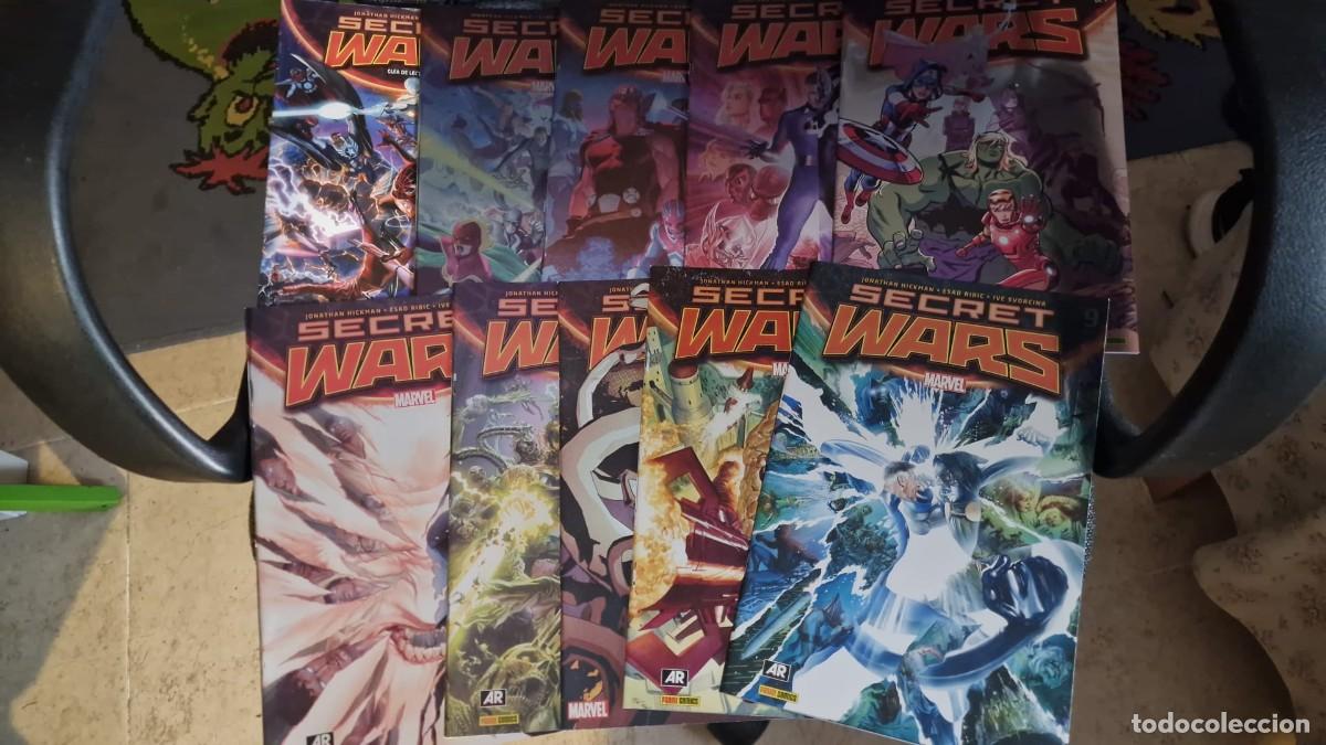 C&oacute;mics: SECRET WARS (O.C. 9 N&Uacute;MEROS + GUIA) - PANINI - Foto 1