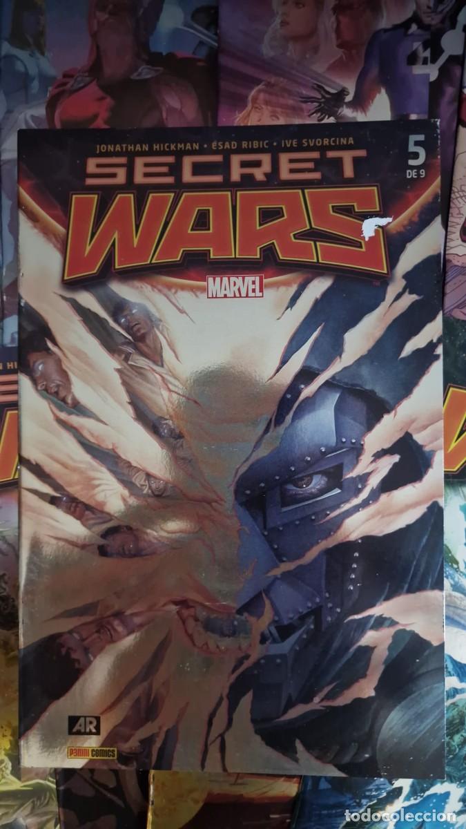 C&oacute;mics: SECRET WARS (O.C. 9 N&Uacute;MEROS + GUIA) - PANINI - Foto 2