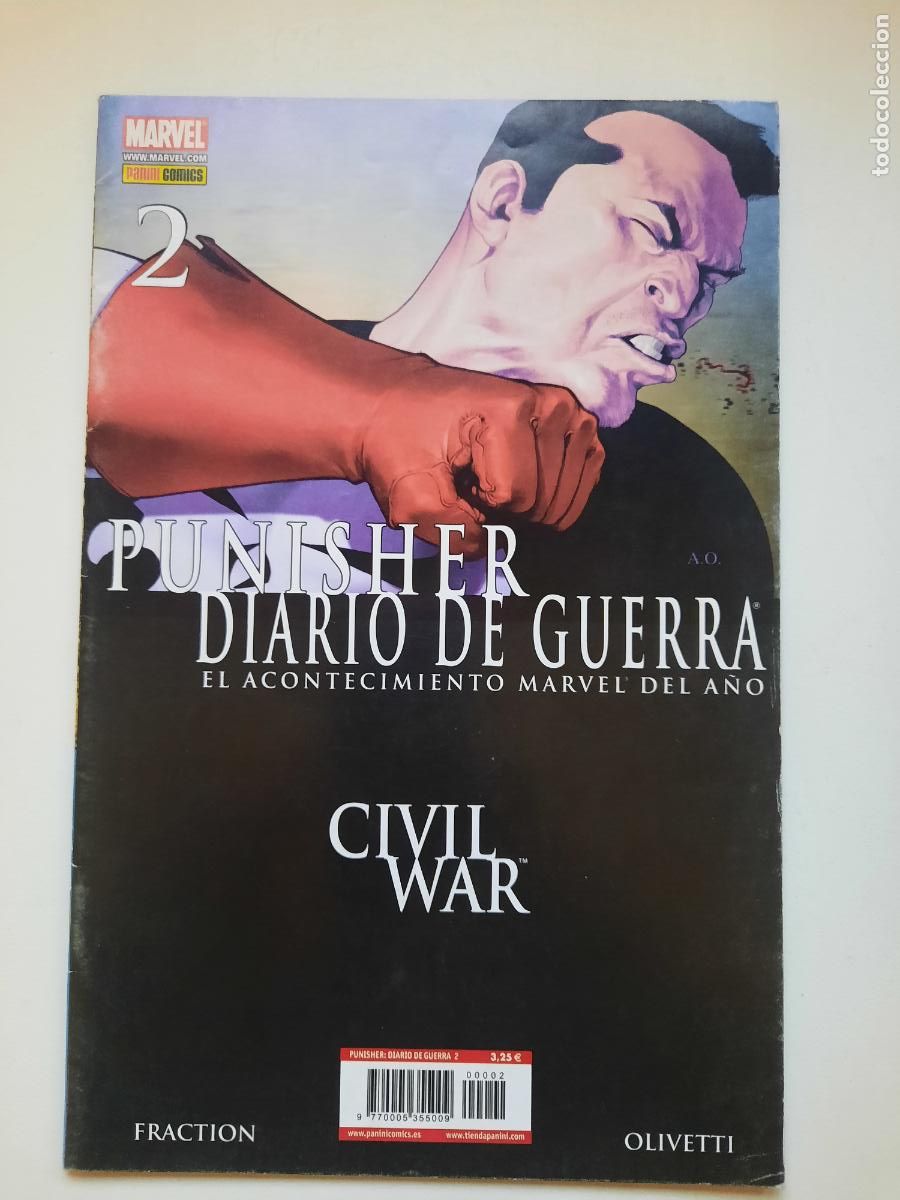 C&oacute;mics: PUNISHER: DIARIO DE GUERRA N&ordm; 2 - ED. PANINI - Foto 1