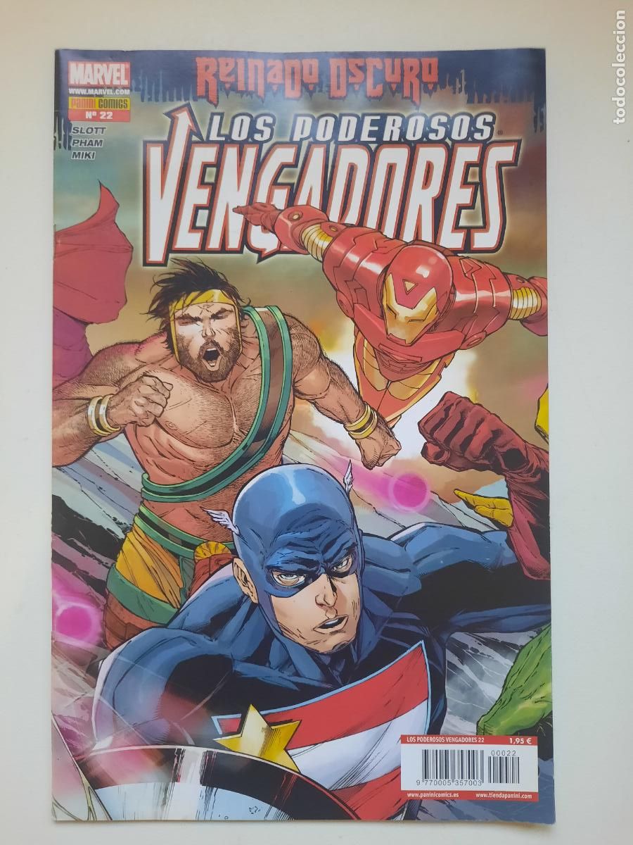 C&oacute;mics: LOS PODEROSOS VENGADORES N&ordm; 22 - ED. PANINI - Foto 1