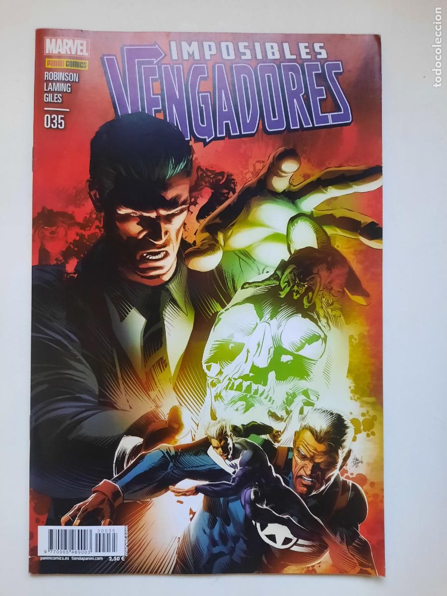 C&oacute;mics: IMPOSIBLES VENGADORES N&ordm; 35 - ED. PANINI - Foto 1