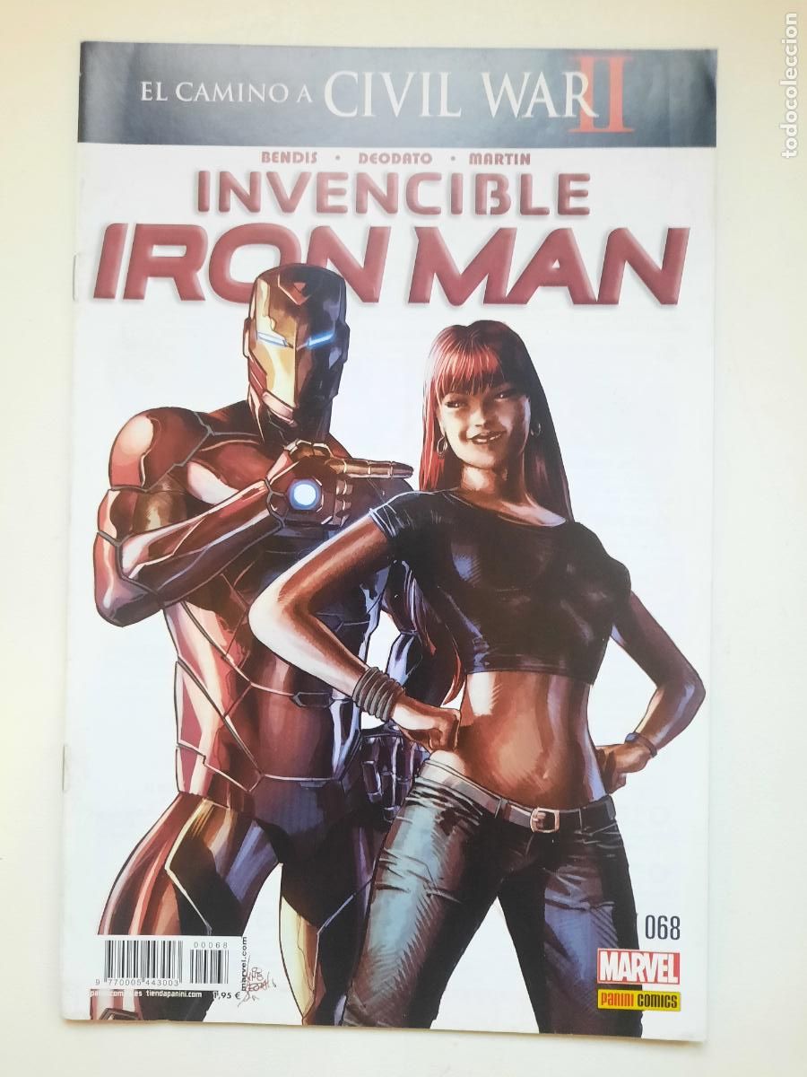 C&oacute;mics: INVENCIBLE IRON MAN N&ordm; 68 - ED. PANINI - Foto 1
