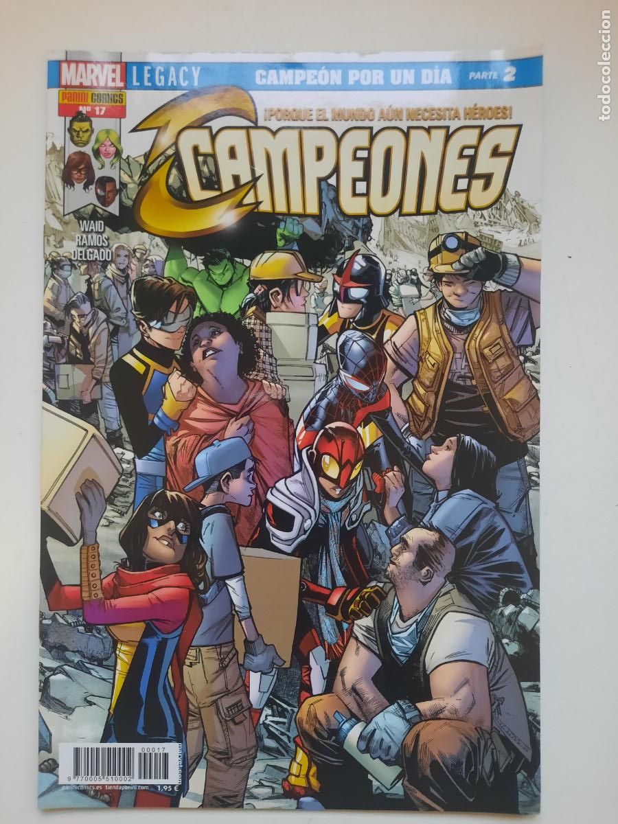 C&oacute;mics: CAMPEONES N&ordm; 17 - ED. PANINI - Foto 1