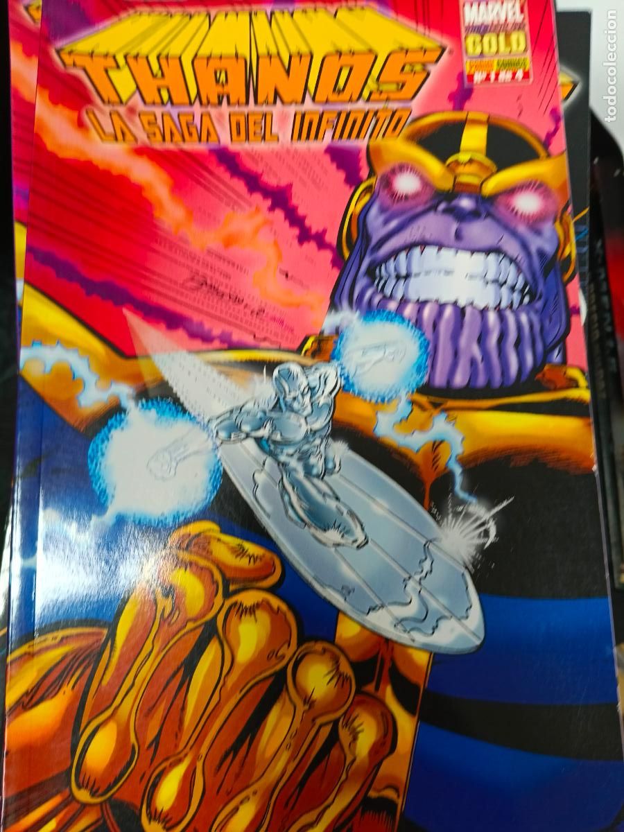 C&oacute;mics: THANOS: LA SAGA DEL INFINITO N&ordm; 1 DE 4 - ED. PANINI - Foto 1