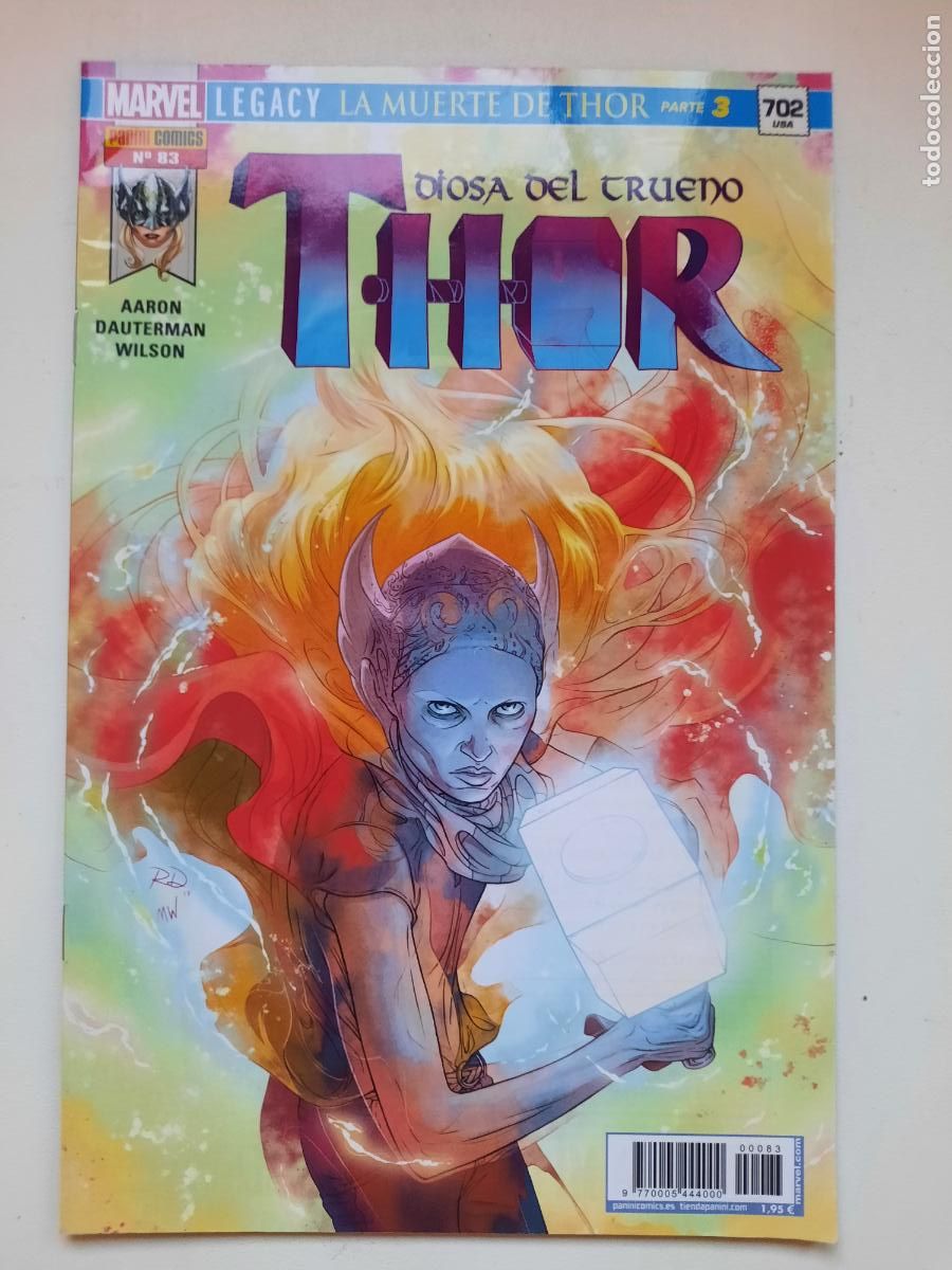 C&oacute;mics: THOR - DIOSA DEL TRUENO - N&ordm; 83 - ED. PANINI - Foto 1