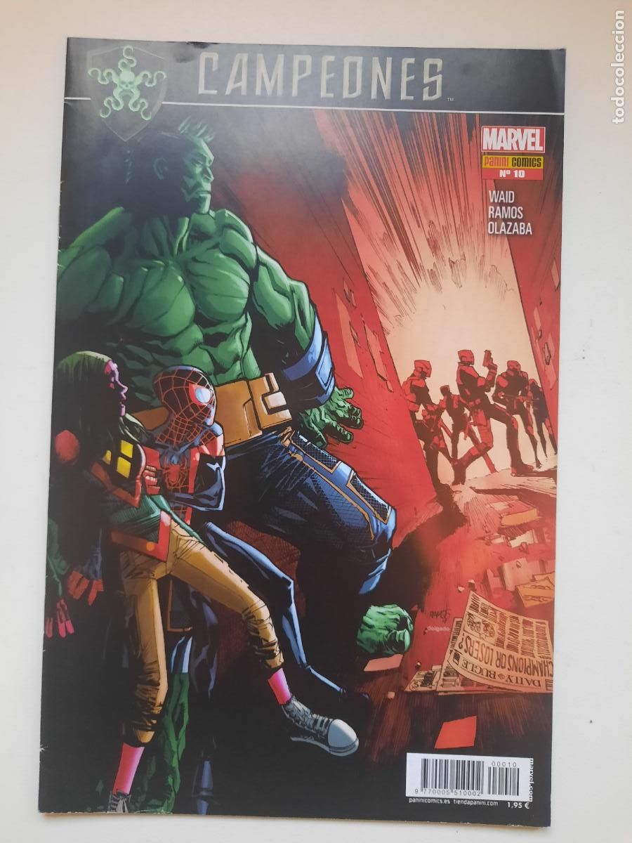 C&oacute;mics: CAMPEONES N&ordm; 10 - ED. PANINI - Foto 1