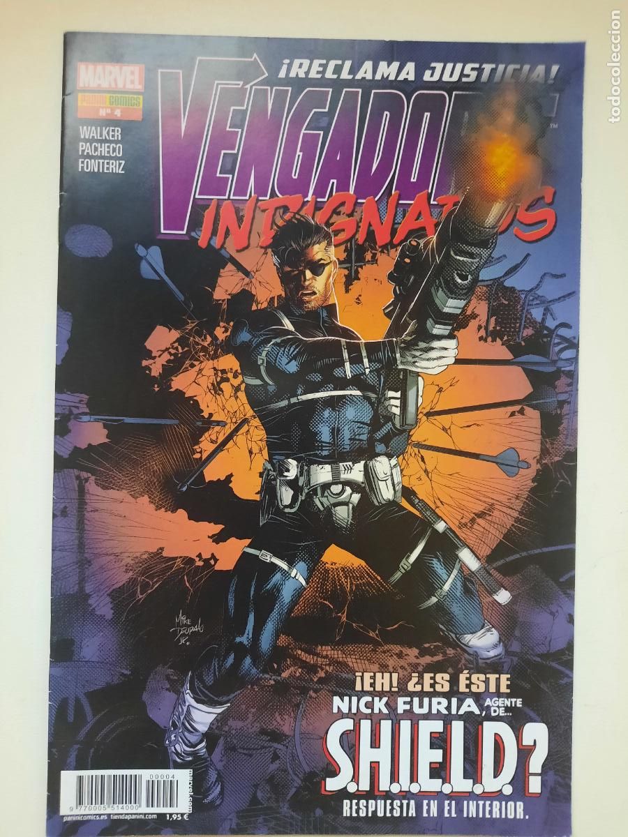 C&oacute;mics: VENGADORES INDIGNADOS N&ordm; 4 - ED. PANINI - Foto 1