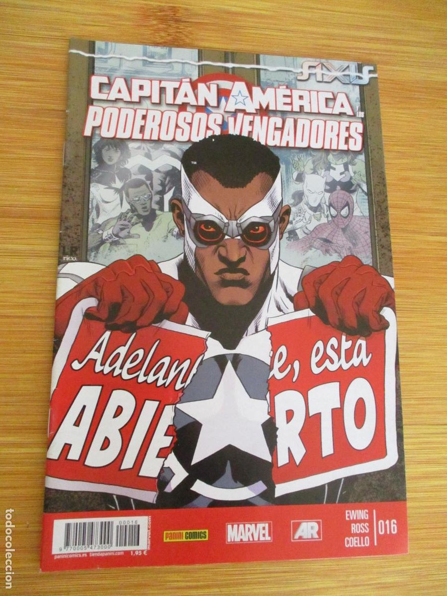 C&oacute;mics: MARVEL- CAPIT&Aacute;N AM&Eacute;RICA, N&ordm;. 16- -PANINI - Foto 1