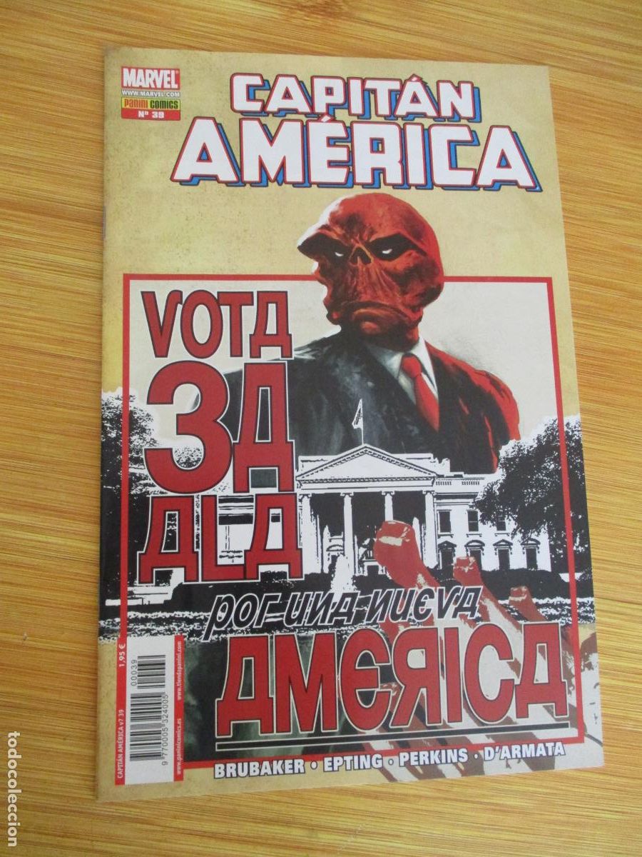 C&oacute;mics: MARVEL- CAPIT&Aacute;N AM&Eacute;RICA, N&ordm;. 39--PANINI - Foto 1